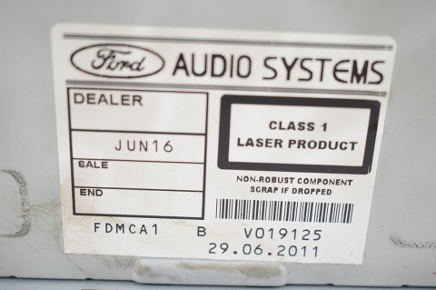 RADIOODTWARZACZ FORD SONY BS7T-18C815-AE