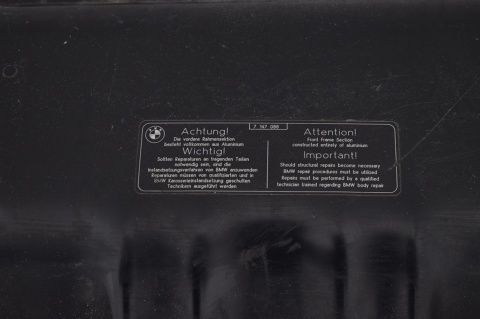 WZMOCNIENIE PAS PRZEDNI BMW 5 E60 E61