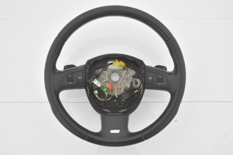 KIEROWNICA SKÓRA AUDI A4 A5 Q5 A1 S-LINE ŁOPATKI