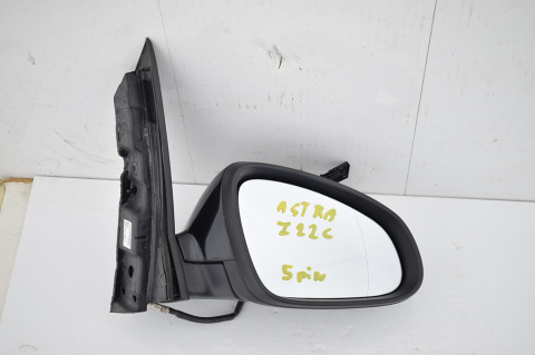 LUSTERKO ZEWNĘTRZNE PRAWE OPEL ASTRA J 5PIN Z22C