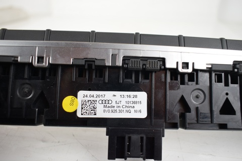 PANEL ŚRODKOWY PRZEŁĄCZNIK AUDI A3 8V 8V0925301NQ