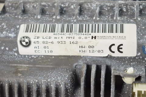 WYŚWIETLACZ EKRAN NAWIGACJI BMW 7 E65 6933162