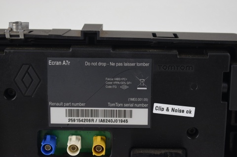 EKRAN WYŚWIETLACZ RENAULT LEGUNA III 259154206R