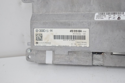 EKRAN WYŚWIETLACZ AUDI MMI A4 A5 A6 4F0919604