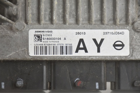 KOMPUTER STEROWNIK NISSAN QASHQAI 23710JD54D