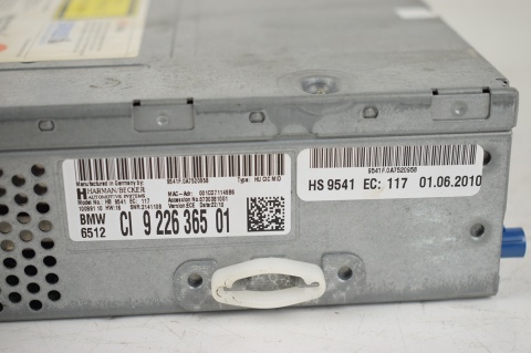 RADIO NAWIGACJA CZYTNIK BMW 5 F10 F11 922636501