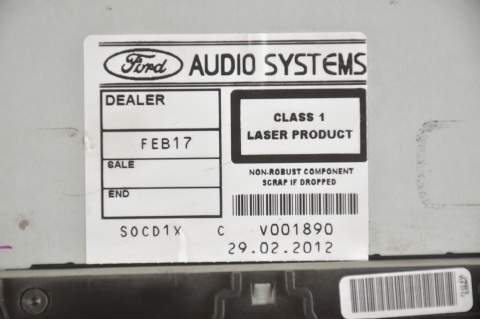 RADIOODTWARZACZ FORD SONY BS7T-18C939-FC