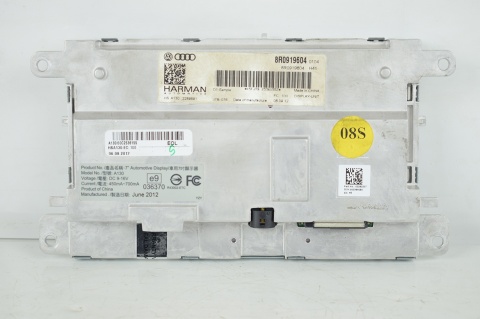 WYŚWIETLACZ EKRAN AUDI A5 Q5 Q7 8R0919604