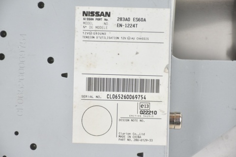 WYŚWIETLACZ EKRAN NISSAN MURANO Z50 DP7W-3313Z