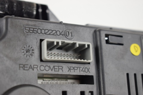 WYŚWIETLACZ EKRAN RENAULT SCENIC III 5550022204