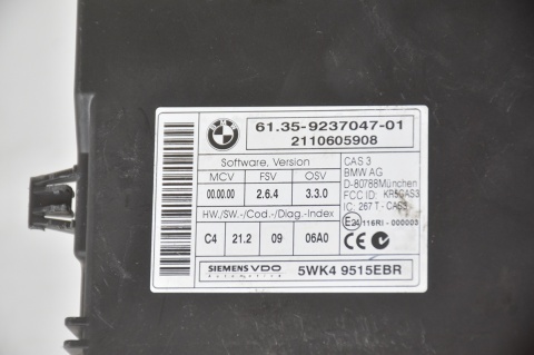 ZESTAW STARTOWY BMW E90 0281017517 8512043