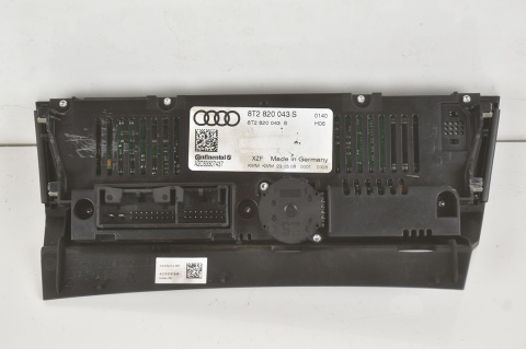PANEL KLIMATYZACJI NAWIEWU AUDI A4 B8 8T2820043S