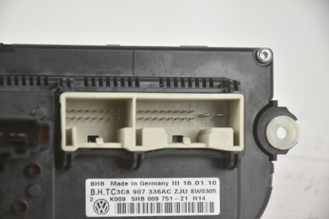 PANEL KLIMATYZACJI NAWIEWU VW GOLF VI 5HB009751