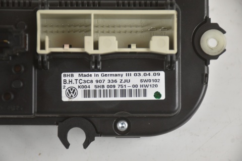 PANEL KLIMATYZACJI NAWIEWU VW GOLF VI 5HB009751