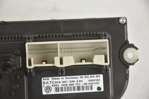 PANEL KLIMATYZACJI NAWIEWU VW GOLF VI 5HB009751