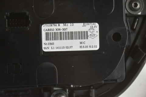 PANEL KLIMATYZACJI RADIA RENAULT CLIO IV 275108796