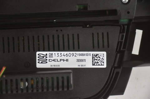 PANEL RADIA CD500 OPEL INSIGNIA 13346052 13346092