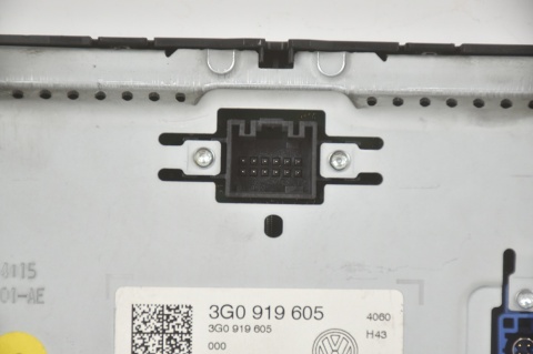 WYŚWIETLACZ EKRAN VW GOLF VII PASSAT B8 3G0919605