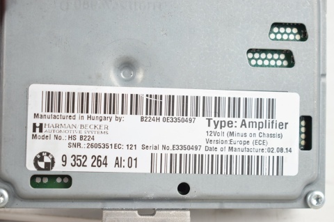 MODUŁ STEROWNIK ACTIVE SOUND BMW F20 F22 F10 F06 F12 F01