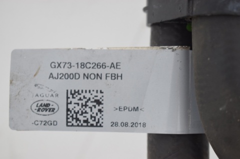 PRZEWÓD NAGRZEWNICY JAGUAR F-PACE X761 GX73-18C266-AE
