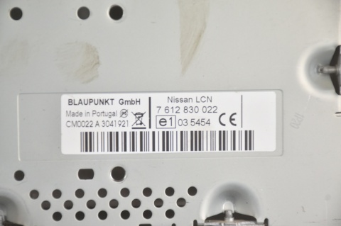 RADIO NAWIGACJA NISSAN QASHQAI J10 2591BH10C 7612830022