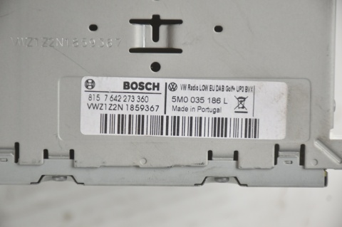 RADIO VW GOLF V TIGUAN TOURAN 5M0035186L