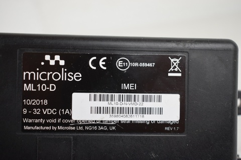 MODUŁ GPS TRACKER MICROLISE ML10D DO CIĄGNIKA SIODŁOWEGO