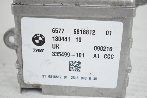 MODUŁ SENSOR PODUSZKI AIRBAG MINI F56 6818812