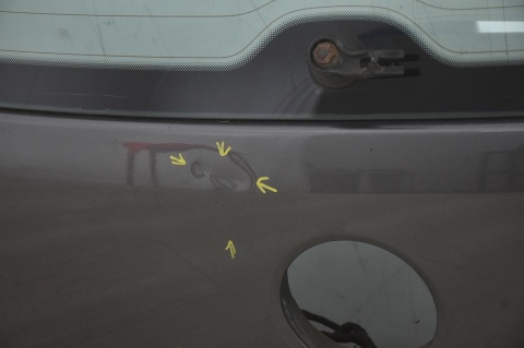 KLAPA TYLNA TYŁ VW POLO V LD7R