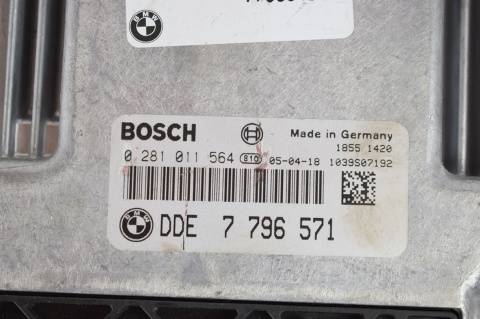 KOMPUTER STEROWNIK BMW 7796571 0281011564
