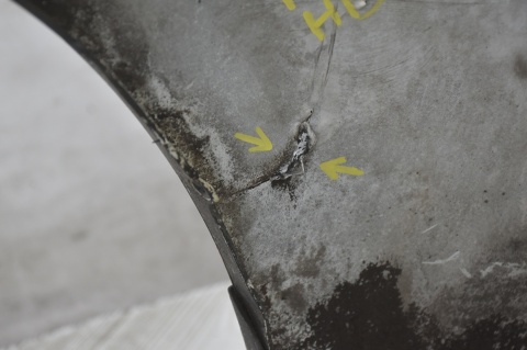 ZDERZAK TYLNY TYŁ FORD MONDEO MK4 HB PDC ST G6