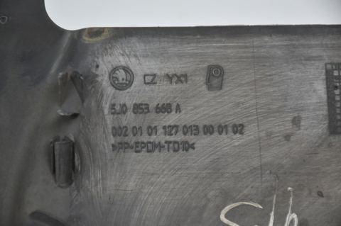 GRILL ATRAPA CHŁODNICY SKODA FABIA II ROOMSTER 5J0