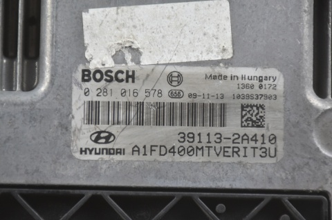 KOMPUTER STEROWNIK HYUNDAI 39113-2A410 0281016578
