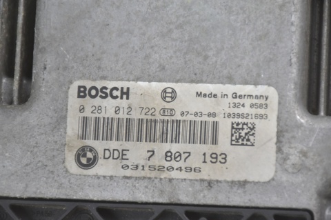 KOMPUTER STEROWNIK MINI R56 0281012722 7807193