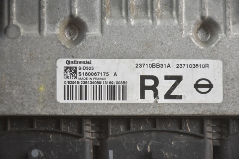 KOMPUTER STEROWNIK NISSAN QASHQAI 23710BB31A