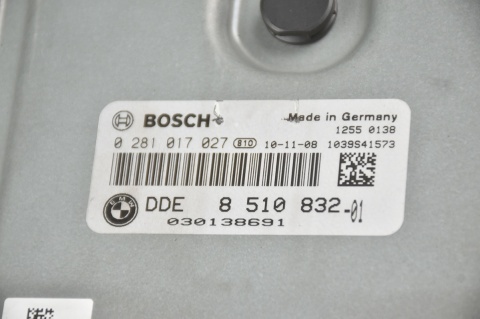 STEROWNIK ZESTAW STARTOWY BMW 8510832 0281017027