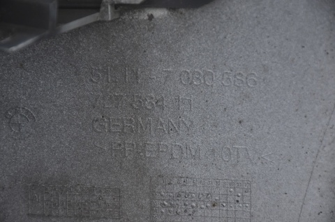 ZDERZAK PRZEDNI PRZÓD BMW 3 E46 FL LIFT 354/7