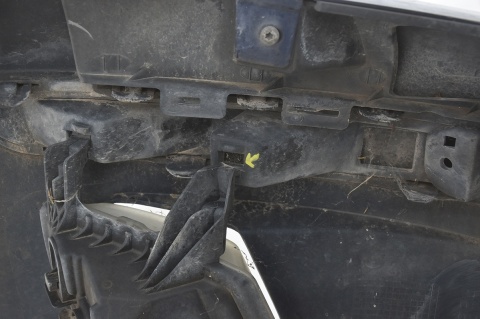 ZDERZAK PRZEDNI PRZÓD PEUGEOT 407