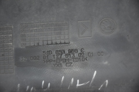 ZDERZAK PRZEDNI PRZÓD SKODA FABIA II LIFT 9452