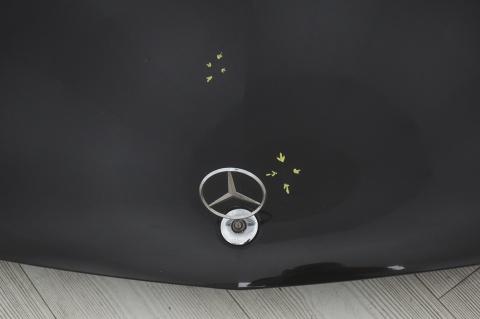 MASKA POKRYWA SILNIKA MERCEDES C W204 C197