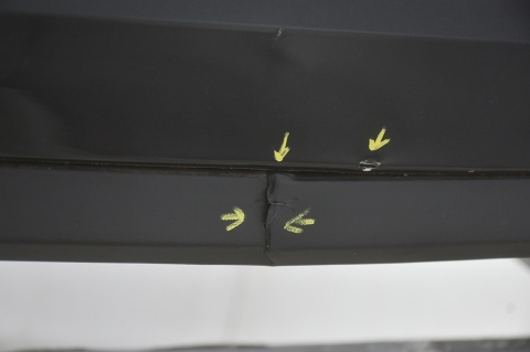 ZDERZAK TYLNY TYŁ SKODA OCTAVIA III PDC SEDAN