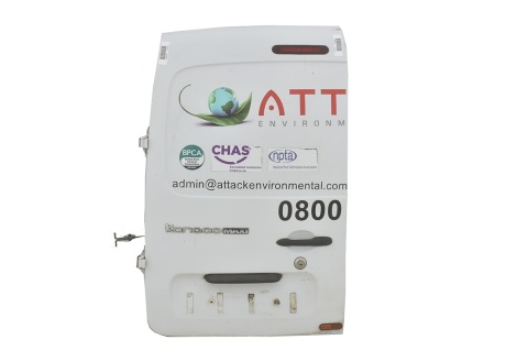 DRZWI TYLNE TYŁ LEWE RENAULT KANGOO II 0389