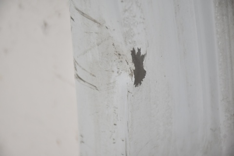 DRZWI TYLNE TYŁ LEWE RENAULT KANGOO II 0389