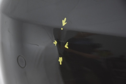 ZDERZAK TYLNY TYŁ BMW 3 E90 SEDAN 475 PDC BLACK SAPHIR