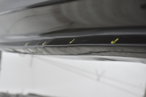 ZDERZAK TYLNY TYŁ BMW 3 E90 SEDAN 475 PDC BLACK SAPHIR