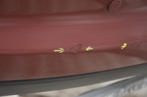 ZDERZAK TYLNY TYŁ JAGUAR XF X250 PDC SEDAN