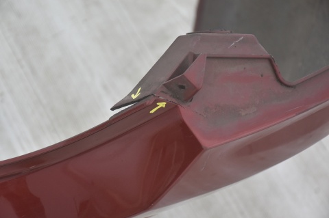 ZDERZAK TYLNY TYŁ JAGUAR XF X250 PDC SEDAN