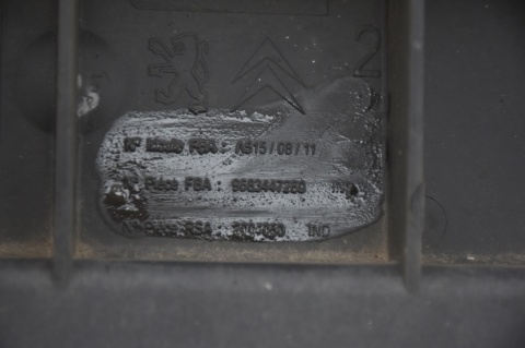 BELKA WZMOCNIENIE PRZÓD OSŁONA CITROEN C3 II DS3