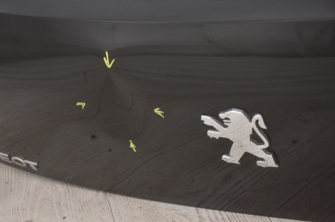 KLAPA TYLNA TYŁ PEUGEOT 3008 KTVD