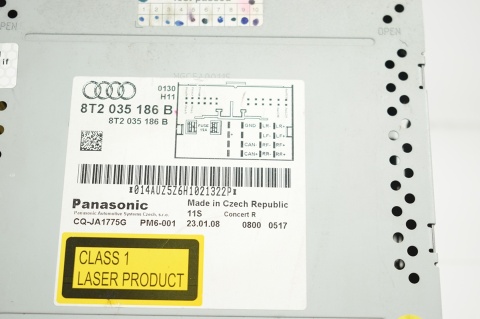 RADIO CONCERT CD AUDI A4 B8 A5 8T 8T2035186B UK